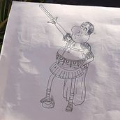 Meu projeto do curso: Introdução à criação de personagens estilo cartoon. Ilustração tradicional, Design de personagens, e Desenho projeto de Nicolas Alves - 09.07.2022
