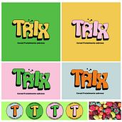 Rebranding cereal "Trix". Un proyecto de Diseño gráfico, Packaging e Ilustración vectorial de Milagros Brao - 10.07.2022