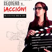 Cartel para festival de cine. Poster Design, Design, Graphic Design, and Marketing project by Luca Mendieta - 07.10.2022