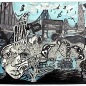 At the Garden. Un progetto di Illustrazione tradizionale, Belle arti, Stor e telling di Melissa Allegories - 10.07.2022
