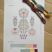My project for course: Color Theory for Textile Projects. Fashion Design, Embroidery, and Color Theory project by triin_82 - 07.07.2022