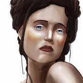 My project for course: Digital Portraits: Draw Female Characters in Natural Light. Un proyecto de Diseño de personajes e Ilustración digital de Deguilhen Michel - 10.07.2022