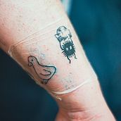 Mi proyecto del curso: Tatuaje para principiantes . Tattoo Design project by Melissa Muñoz Rocha - 07.02.2022