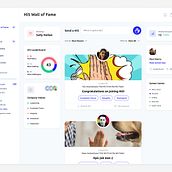 Hi5 Employee Recognition - SaaS Application. Un proyecto de Diseño de producto, Programación, UX / UI y Gestión del diseño de greg1norman - 11.07.2022