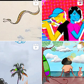 My project for course: Mixed Media Animation in Procreate. Traditional illustration, Animation, 2D Animation, Digital Illustration, and Animated Illustration project by miradenkinger - 07.07.2022