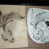 My project for course: Introduction to Tattooing. Un proyecto de Ilustración tradicional, Diseño de tatuajes, Ilustración botánica, Dibujo artístico y Pintura al óleo de Chris Theron - 11.07.2022