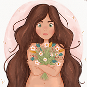 Characters. Traditional illustration, and Digital Illustration project by Laura Mastenbrook - 07.12.2022