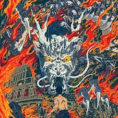 Way of the Dragon – AMP silkscreen. Traditional illustration, Poster Design, Stor, telling, Printing, Concept Art, Digital Painting, Film, Video, TV, Screen Printing, Film, and Drawing project by Yohey Horishita - 07.12.2022