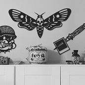 Black Lining Wall Art. Traditional illustration, and Design project by Grayson van Loon - 07.12.2022
