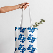 Estampa Blueberry. Un progetto di Design, Illustrazione tradizionale, Design di accessori, Graphic design, Product design e Pattern design di Isabela Pelisson - 27.06.2022