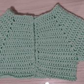 Mi proyecto del curso:  Top-down chaqueta para muñecos. Fashion Design, Fiber Arts, DIY, Crochet, and Textile Design project by larangocardona - 07.13.2022