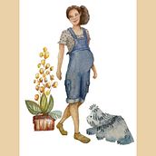 Mijn project van de cursus: Karakters illustreren en karakteriseren aquarel. Traditional illustration, Character Design, Painting, and Watercolor Painting project by marijke.andriese - 07.13.2022