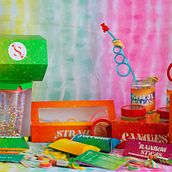 Sugarty- Kit para decorar Cocteles-. Un progetto di Design, Design di accessori, Packaging, Graphic design, Br, ing, Br e identit di Salomé Reyes Jiménez - 08.07.2022