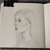 Mi proyecto del curso: Sketchbook de retrato: explora el rostro humano Ein Projekt aus dem Bereich Skizzenentwurf, Zeichnung, Porträtzeichnung, Artistische Zeichnung und Sketchbook von Bárbara Rivera - 06.07.2022