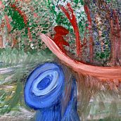 Bosque encantado . Oil Painting project by Claudia Montini Sartori - 07.14.2022