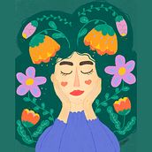 Mi proyecto del curso: Procreate: técnicas de ilustración creativa. Un projet de Illustration traditionnelle, Illustration numérique , et Dessin numérique de Melania - 13.07.2022