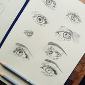 Sketch project gabriela niko. Traditional illustration, and Sketching project by Wendy Klaassen - 07.14.2022