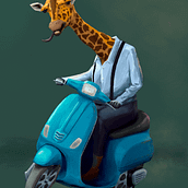 My project for course: Digital Painting for Characters: Color and Light. Un progetto di Illustrazione tradizionale, Character design, Illustrazione digitale e Pittura digitale di notevenadancer - 14.07.2022