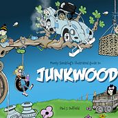 Monty Sandslug's Illustrated Guide to Junkwood -  self published book. Traditional illustration project by Paul Duffield - 07.14.2022