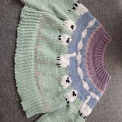 Mi proyecto del curso: Diseño y tejido de punto con la técnica jacquard. Accessor, Design, Fiber Arts, Knitting, and Textile Design project by carito_1817 - 07.12.2022