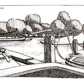 My project for course: Illustrated Diary: Fill Your Sketchbook with Experiences. Traditional illustration, Sketching, Drawing, Sketchbook & Ink Illustration project by Andrea - 07.14.2022