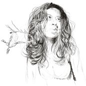 Meu projeto do curso: Técnicas de ilustração com aquarela digital. Un progetto di Illustrazione tradizionale, Illustrazione digitale, Pittura ad acquerello, Disegno di ritratti e Disegno digitale di marcus.viniciusgorga - 14.07.2022
