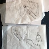 Mi proyecto del curso: Dibujo anatómico para principiantes. Fine Arts, Sketching, Pencil Drawing, Drawing, Realistic Drawing, and Figure Drawing project by rpl301003 - 07.15.2022