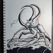 Mi proyecto del curso: Sketching diario como inspiración creativa. Traditional illustration, Sketching, Creativit, Drawing, and Sketchbook project by Jayson Chavarria Fernandez - 07.15.2022