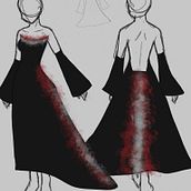 colección cóctel 1. Un progetto di Fashion design di nikitaynikita25 - 15.07.2022