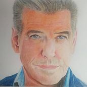 Grandes Actores. Drawing, Colored Pencil Drawing, Realistic Drawing, and Portrait Drawing project by Jordi Vidal - 04.01.2022