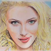 Grandes Actrices. Pencil Drawing, Colored Pencil Drawing, Realistic Drawing, and Portrait Drawing project by Jordi Vidal - 05.01.2022