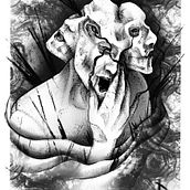 Mi proyecto del curso: Técnicas de dibujo tradicional con Procreate. Traditional illustration, Drawing, Digital Illustration, Portrait Drawing, and Digital Drawing project by Rocio Veguillas - 07.15.2022
