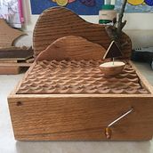 My project for course: Wooden Automata: Bring Sculptures to Life with Movement . % Sandy tarafından hazırlanan Karakter Tasarımı, He, kel, O, uncak Tasarımı, Sanat O, uncakları, Ve Ahşap işçiliği projesi - 07.12.2022