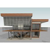 Mi proyecto del curso: Diseño y modelado arquitectónico 3D con Revit. 3D, Architecture, Interior Architecture, 3D Modeling, Digital Architecture, and ArchVIZ project by Jhon Medina - 07.09.2022