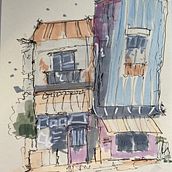 the house. Traditional illustration project by Yuki Chai - 07.16.2022