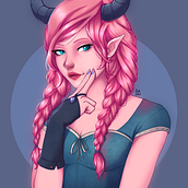 My project for course: Female Character Portraits in Procreate. Un progetto di Illustrazione tradizionale, Illustrazione digitale e Disegno digitale di Isadora Bortolossi - 16.07.2022