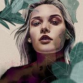 Portrait with Procreate 002 by Winson Ho. Traditional illustration, Digital Illustration, Digital Drawing, and Portrait Drawing project by Winson Ho - 06.24.2022