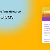 Mi proyecto del curso: Introducción al desarrollo web con PHP Micro CMS. Programming, IT, and Web Development project by Marc Got - 07.16.2022