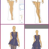 Mi proyecto del curso: Ilustración de bocetos de moda. Traditional illustration, Sketching, Fashion Design, Digital Drawing, and Fashion Illustration	 project by Daniela García - 07.16.2022