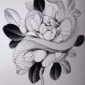 Meu projeto do curso: Tatuagem botânica com pontilhismo. Traditional illustration, Tattoo Design, and Botanical Illustration project by Selma Aukar - 06.15.2022
