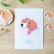Dog's World - Beagle. Projekt z dziedziny Trad, c, jna ilustracja i Ilustracje dla dzieci użytkownika Mireia Solé Molina - 17.07.2022