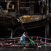 Old-Style Shophouse in Bangkok. Een project van Fotografie, Buitenfotografie,  Documentairefotografie, Lifest y le fotografie van tepsarit33 - 13.07.2022