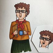 Professor . Traditional illustration project by betsyb - 07.17.2022