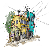 Primo lavoro di disegno dinamico. Design, Photograph, and Architecture project by andreacaraffini74 - 07.16.2022