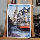 Mi proyecto del curso: Dibujo arquitectónico con acuarela y tinta. Sketching, Drawing, Watercolor Painting, Architectural Illustration, Sketchbook & Ink Illustration project by Calef Pardo - 07.18.2022