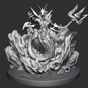 My project for course: Digital Sculpture of Fantastic Creatures with ZBrush. 3D, Modelagem 3D, e Design de personagens 3D projeto de Arnel Kerr Añana - 17.07.2022