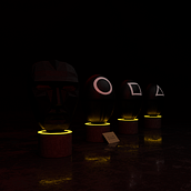 SquidGame. 3D, and 3D Modeling project by Adrián Fdez de la Puebla del Olmo - 07.18.2022