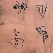 Mi proyecto del curso: Tatuaje para principiantes. Un progetto di Design di tatuaggi di blau5011 - 18.07.2022