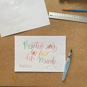 Mi proyecto del curso: Caligrafía itálica con brush pen. Un progetto di Calligrafia di marialucaya - 18.07.2022