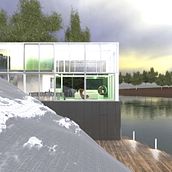 Mi proyecto del curso: Representación de espacios arquitectónicos con 3D Studio Max. 3D, Animation, Architecture, Interior Architecture, 3D Modeling, Digital Architecture, and ArchVIZ project by Aniana Rguez - 04.12.2022